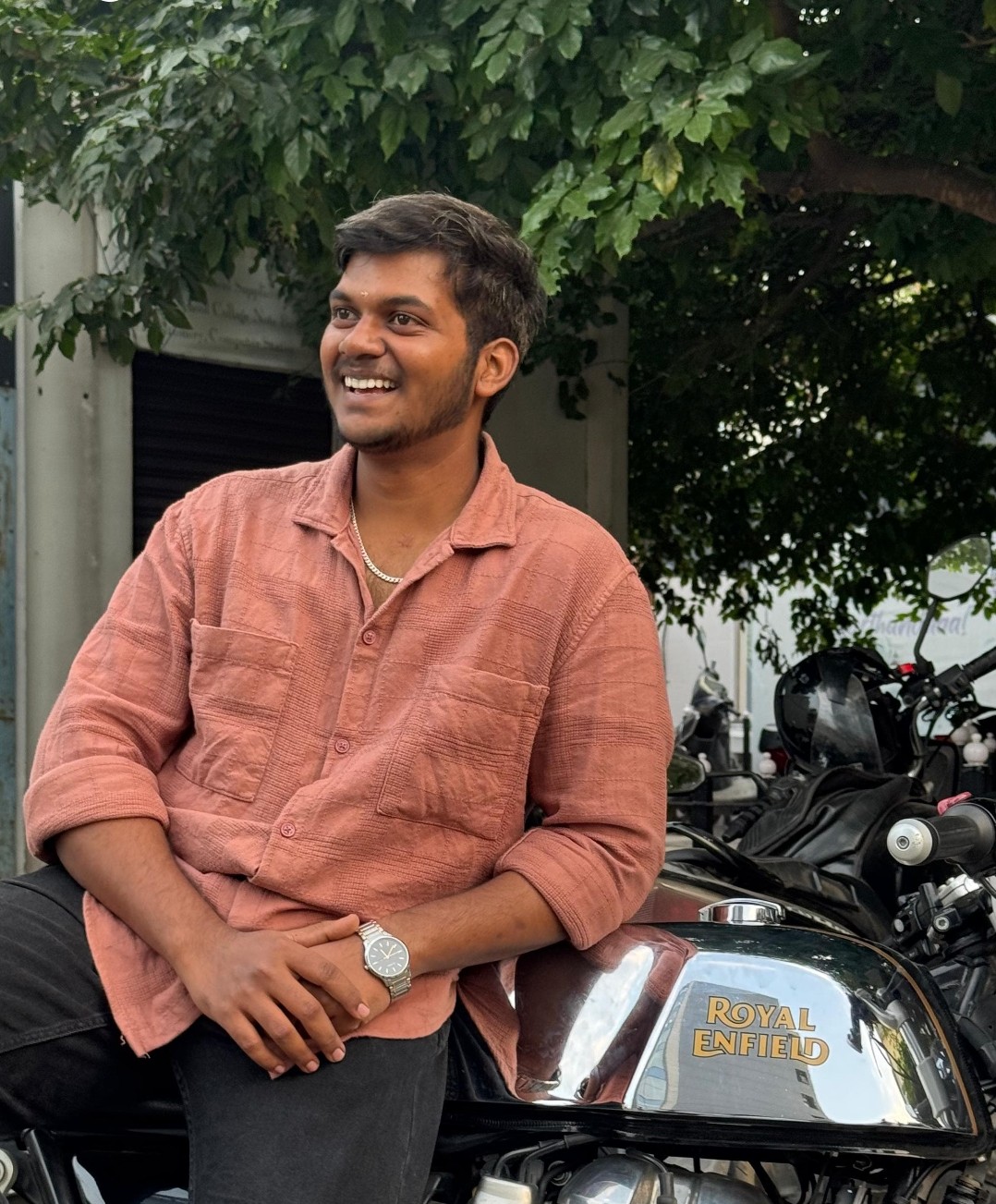 Profile shot for Sabarinath 